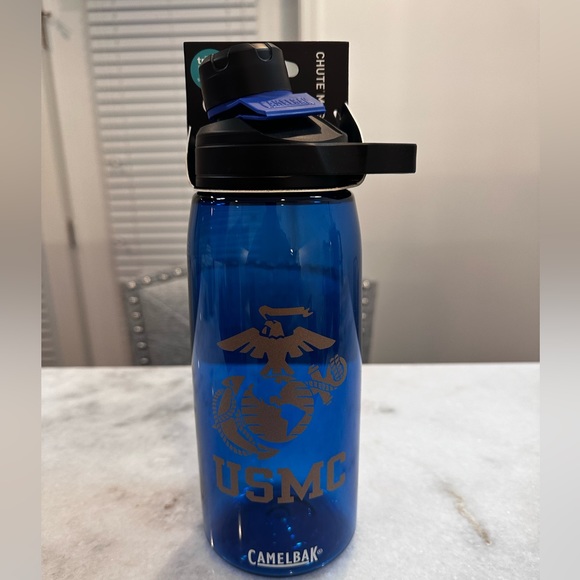 USMC CAMELBAK 33oz Leak Proof Tritan Renew Water Bottle - Picture 1 of 11